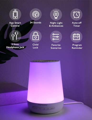 Portable Baby Sound Machine & White Noise Sleep Bundle