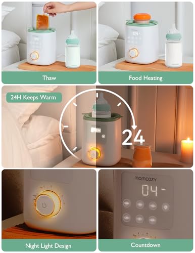 Momcozy 22oz Portable Breast Milk Cooler & Momcozy Bottle Warmer