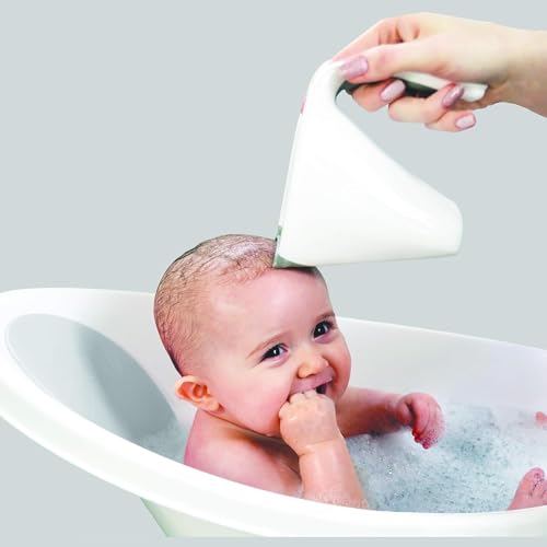 5-Piece Baby Bath Essentials Set with Bath Tub & Accessories