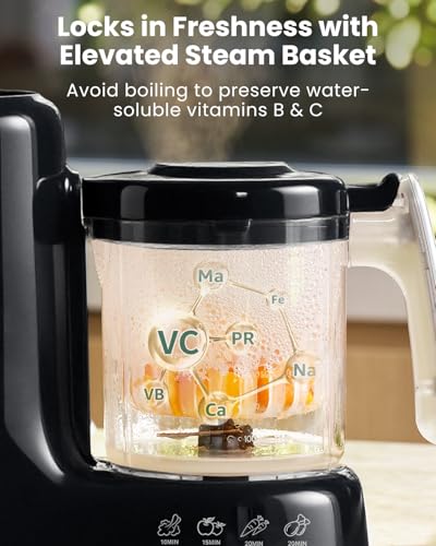 Grownsy Baby Food Maker, Steamer & Blender Baby Food Processor