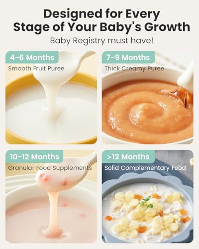 Grownsy Baby Food Maker, Steamer & Blender Baby Food Processor