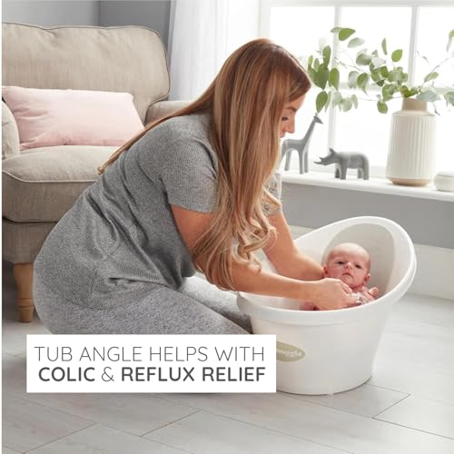 5-Piece Baby Bath Essentials Set with Bath Tub & Accessories