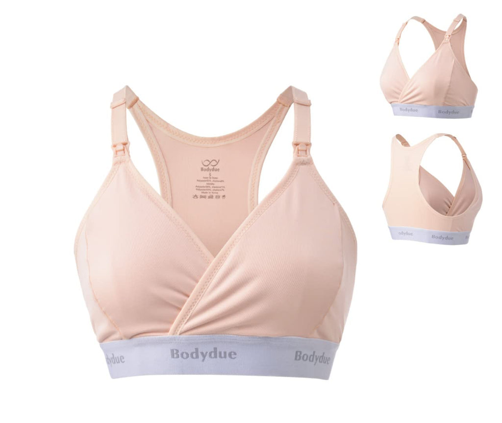 Wireless Full Coverage Nursing Bra for Easy Breastfeeding