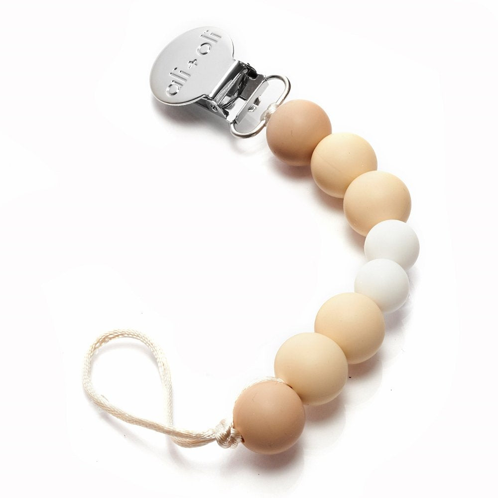 Silicone Pacifier Gift Set with Pacifier, Clip & Storage Case