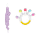 Silicone Baby Teether with Baby Nose & Ear Cleaning Tool Set