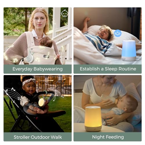 Portable Baby Sound Machine & White Noise Sleep Bundle