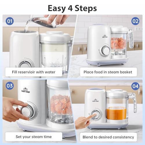 4-in-1 Baby Food Maker & Breast Milk Storage Bundle