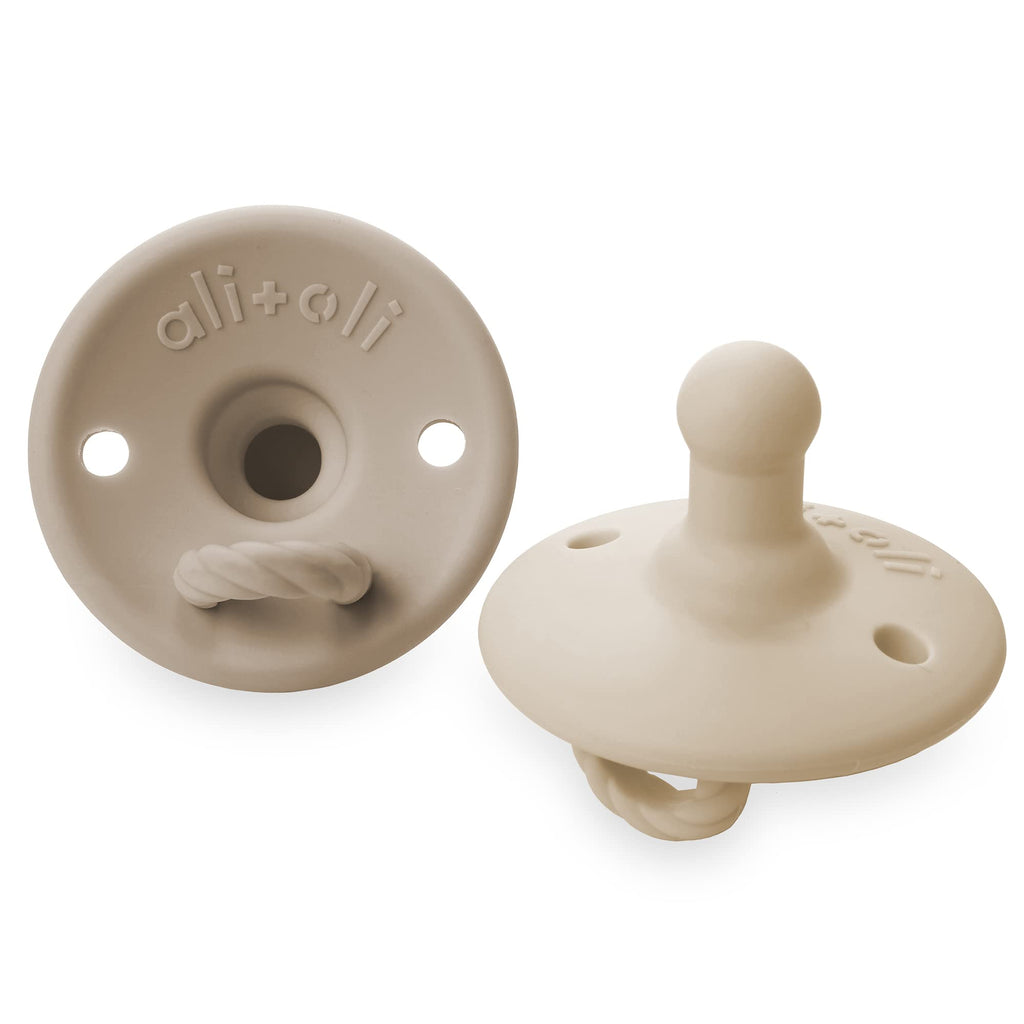 Silicone Pacifier Gift Set with Pacifier, Clip & Storage Case