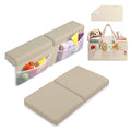 Baby Bath Kneeler & Diaper Caddy Bundle with Changing Pad