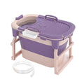 Foldable Portable Baby Bath Tub with Insulated Cover