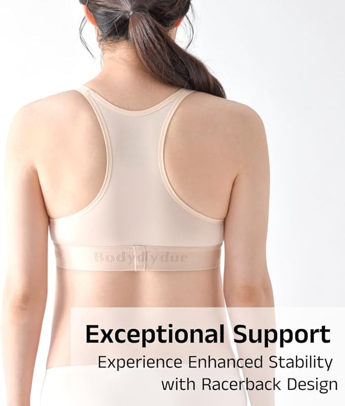 Wireless Full Coverage Nursing Bra for Easy Breastfeeding