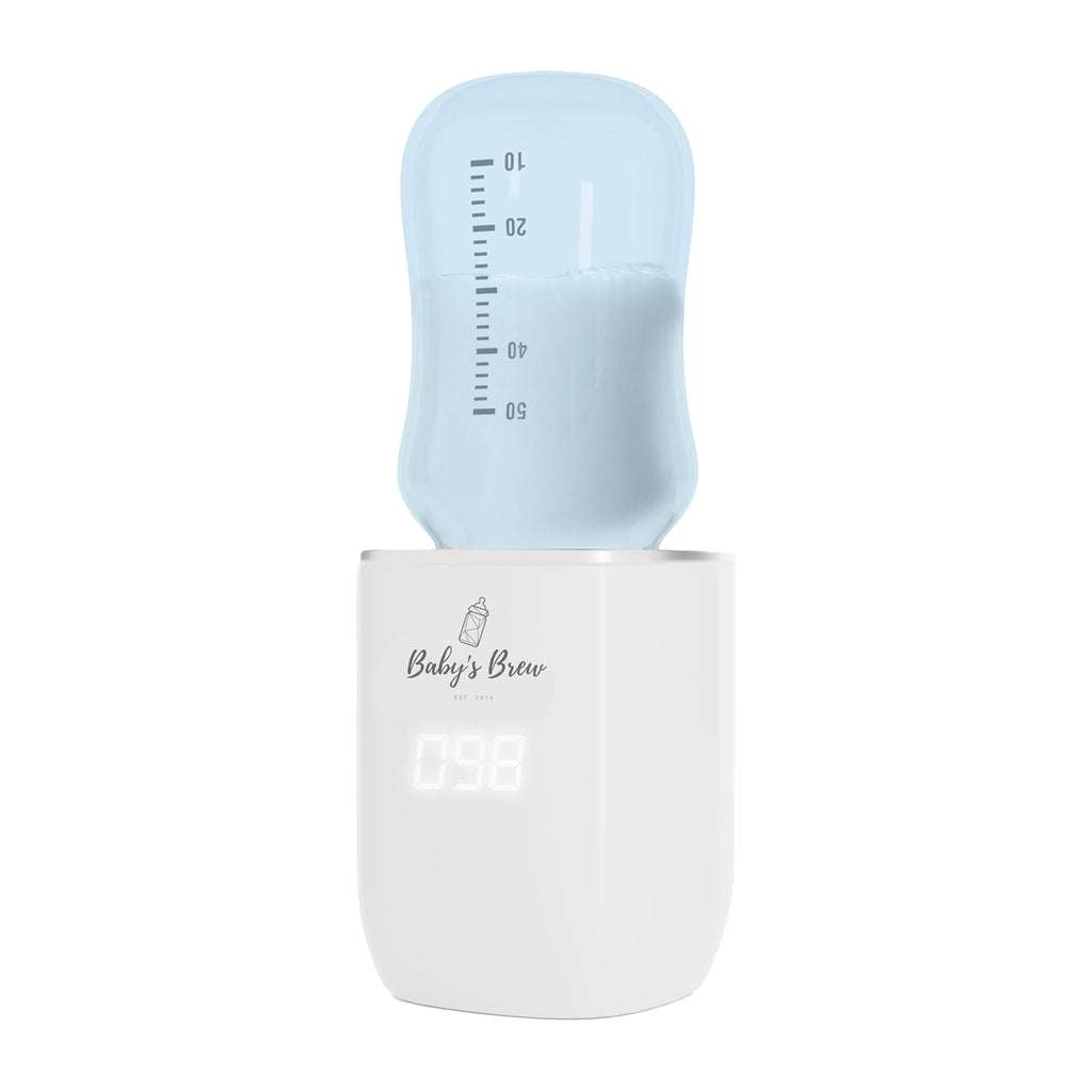 Portable Rechargeable Baby Bottle Warmer for Breast Milk & Formula