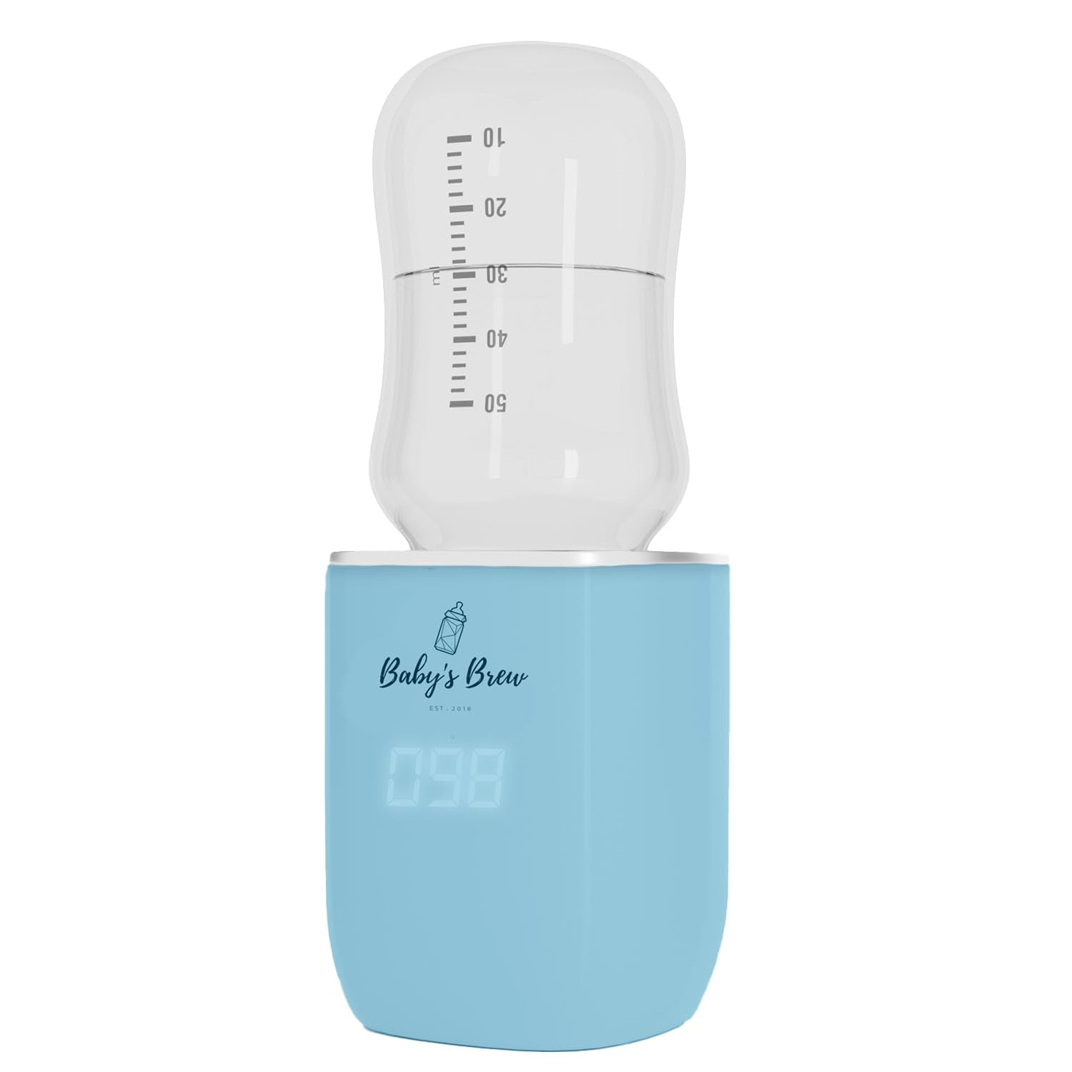 Portable Rechargeable Baby Bottle Warmer for Breast Milk & Formula