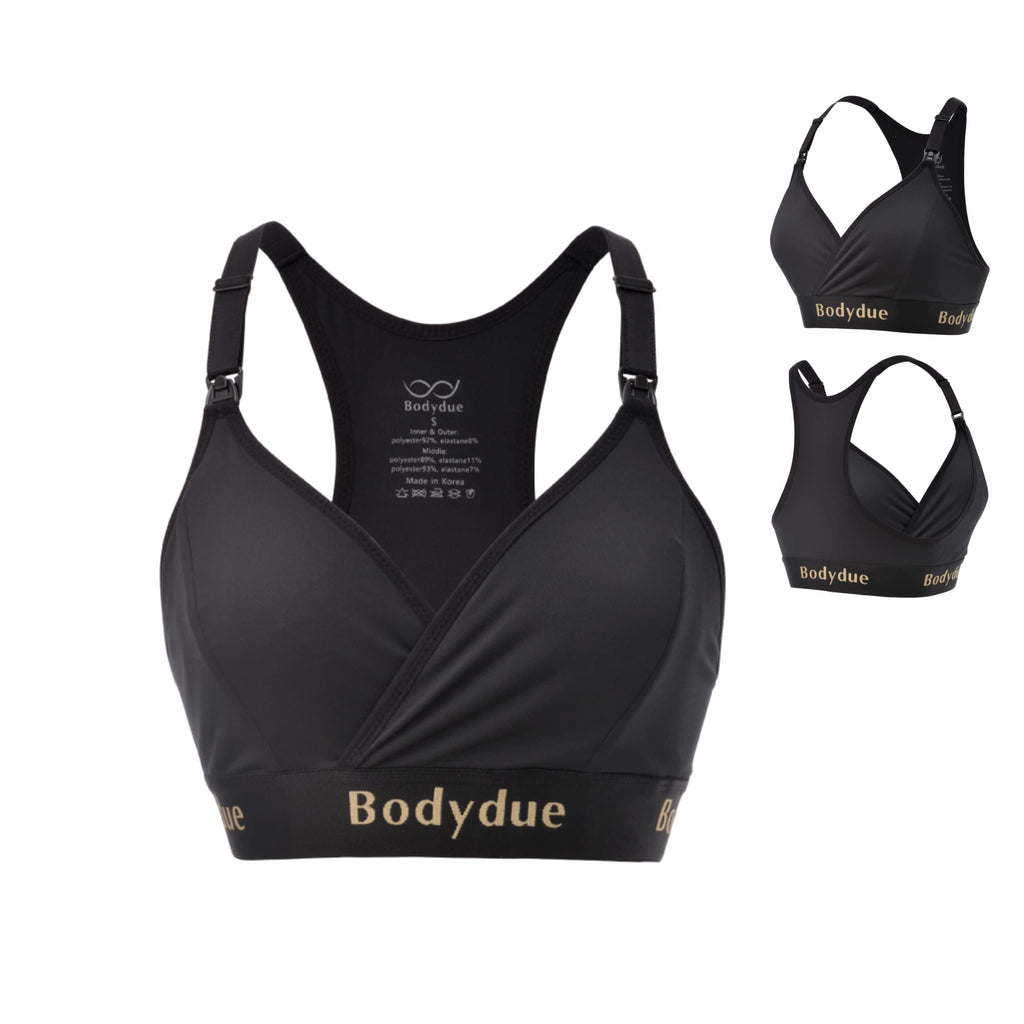 Wireless Full Coverage Nursing Bra for Easy Breastfeeding