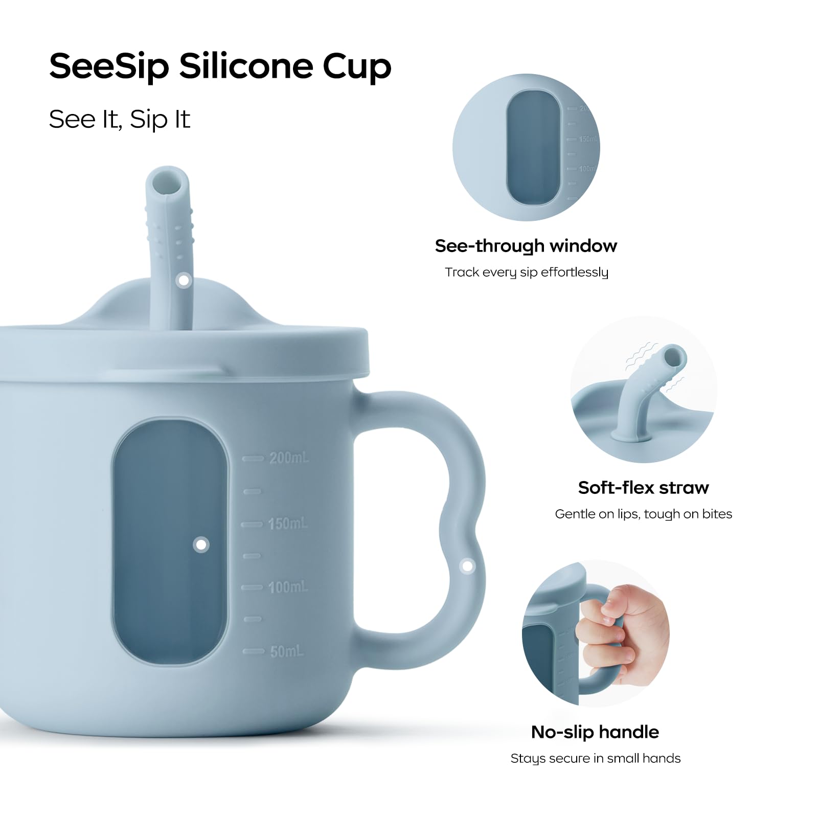 Little Savor Silicone Baby Feeding Set