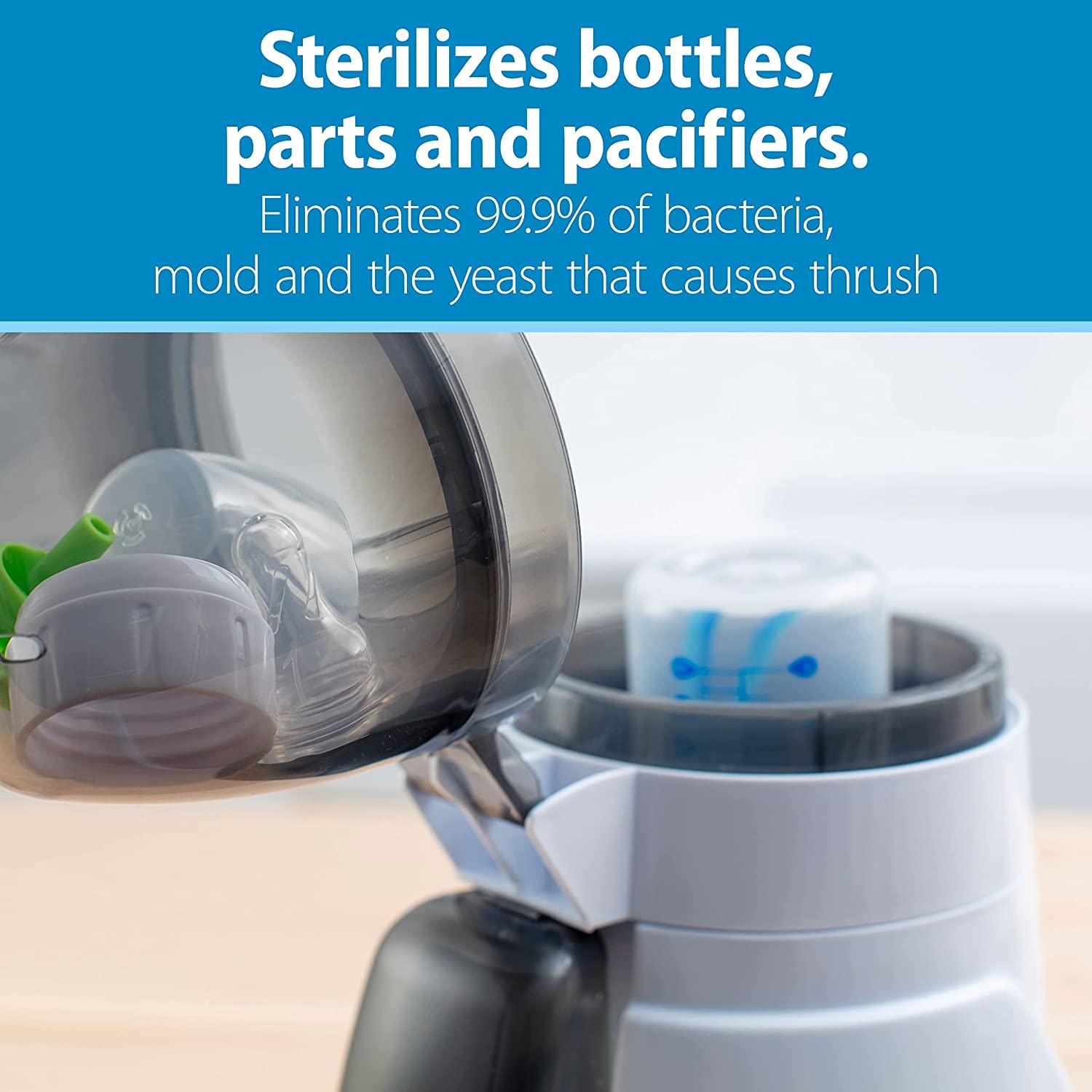 Baby Bottle Warmer & Sterilizer for Bottles and Baby Food Jars