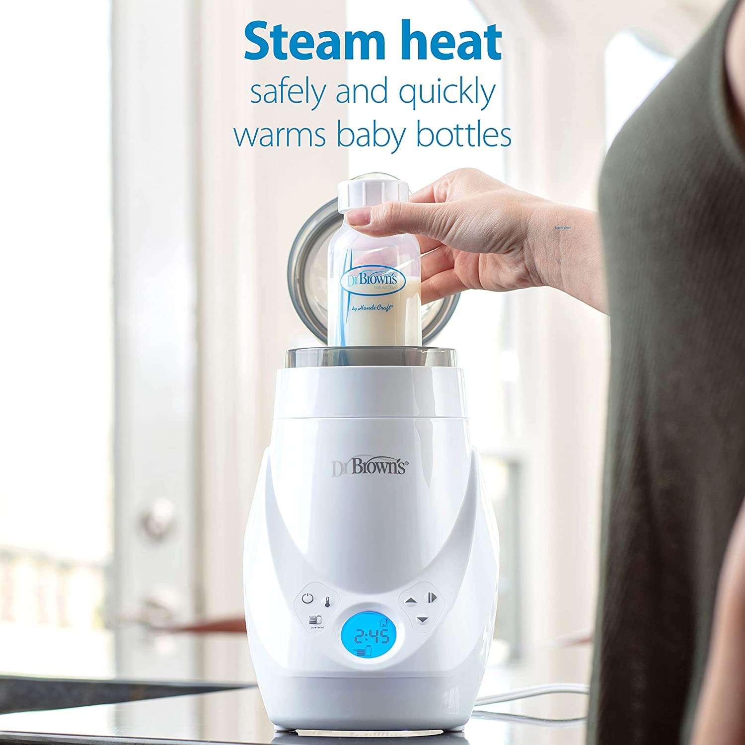 Baby Bottle Warmer & Sterilizer for Bottles and Baby Food Jars