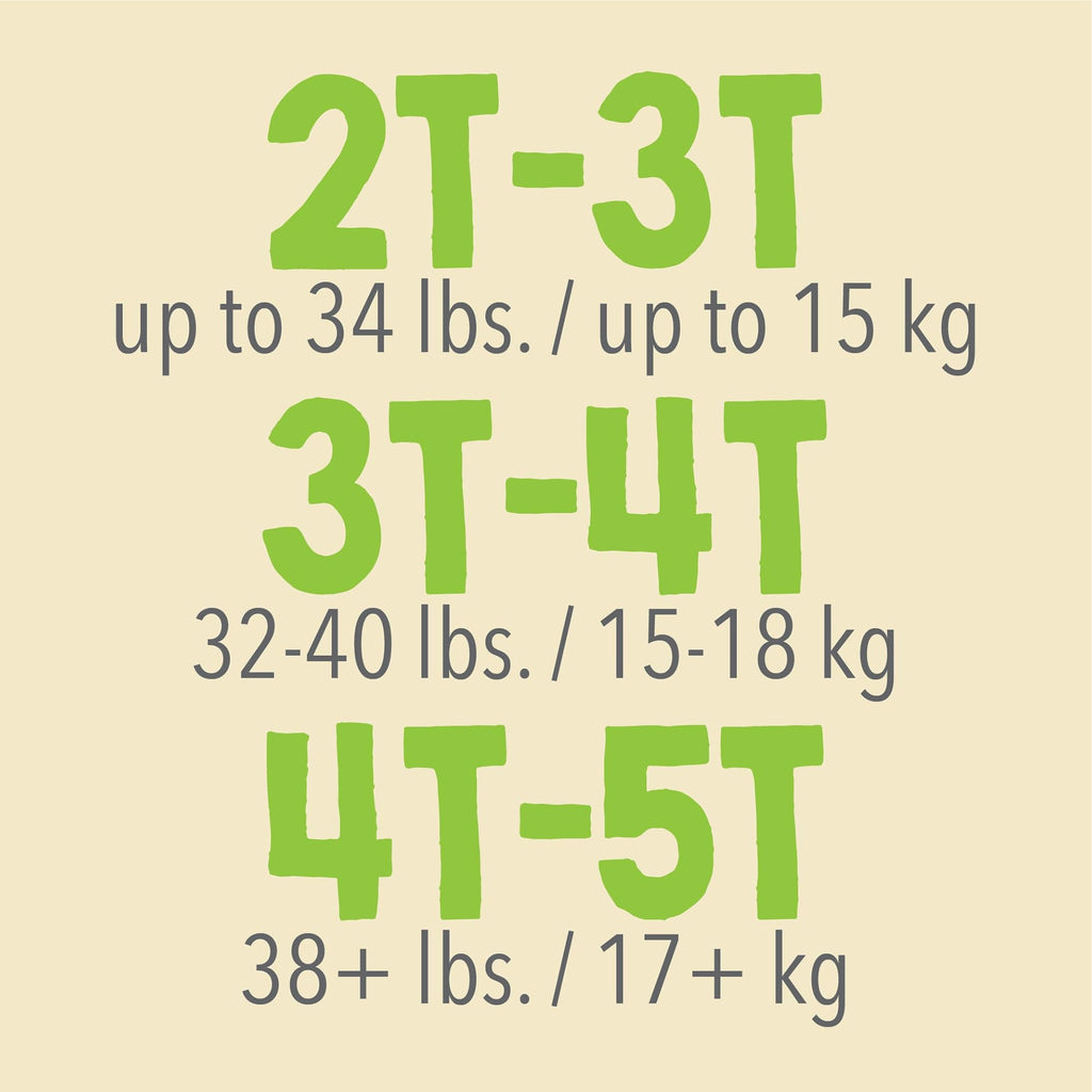 WonderPants Training Pants for Boys and Girls - CASE/76 (XL (4T - 5T))