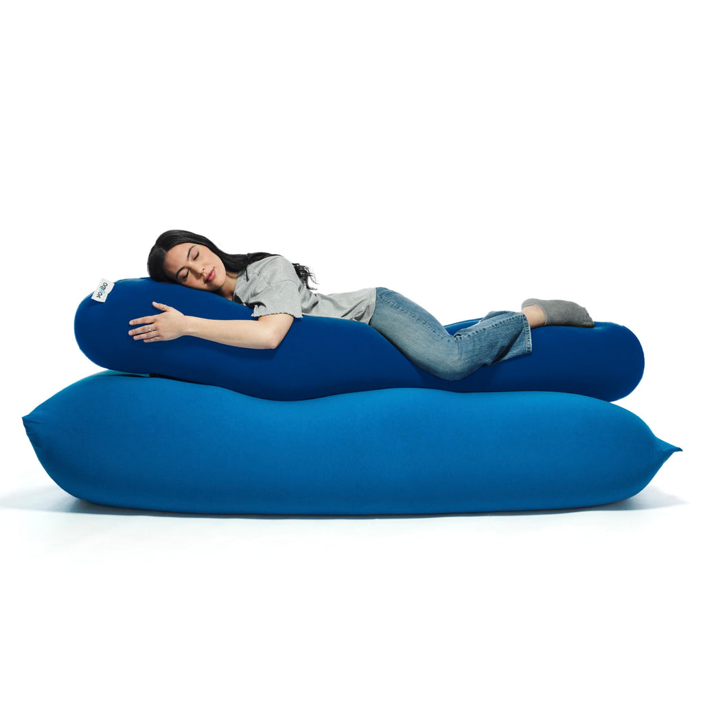 Multi-Purpose Microbead Body Pillow for Sitting, Sleeping & Pregnancy Support