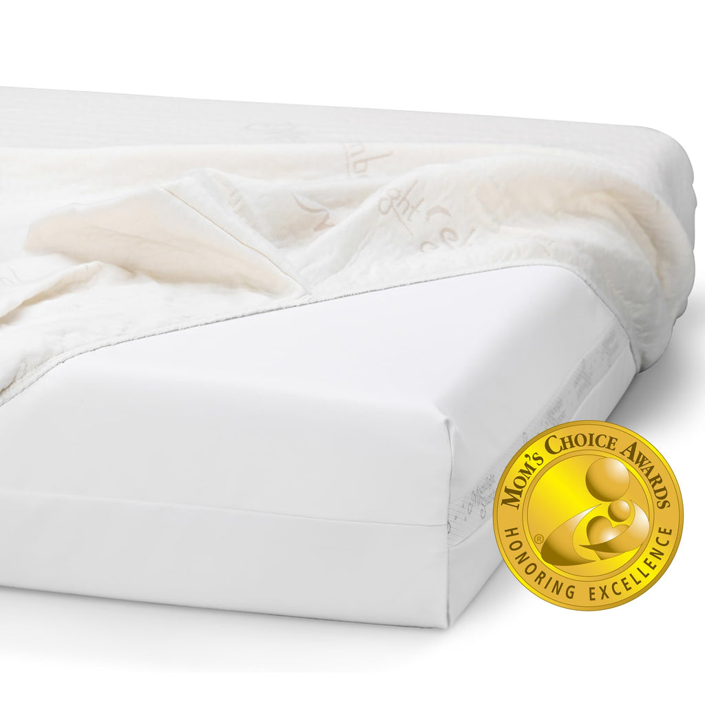 Waterproof Plush Cotton Crib Mattress Cover, Hypoallergenic
