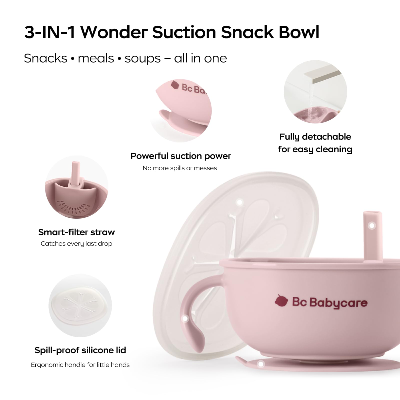 Little Savor Silicone Baby Feeding Set