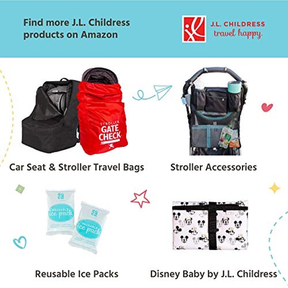 Insulated Baby Bottle & Breast Milk Cooler Travel Bag