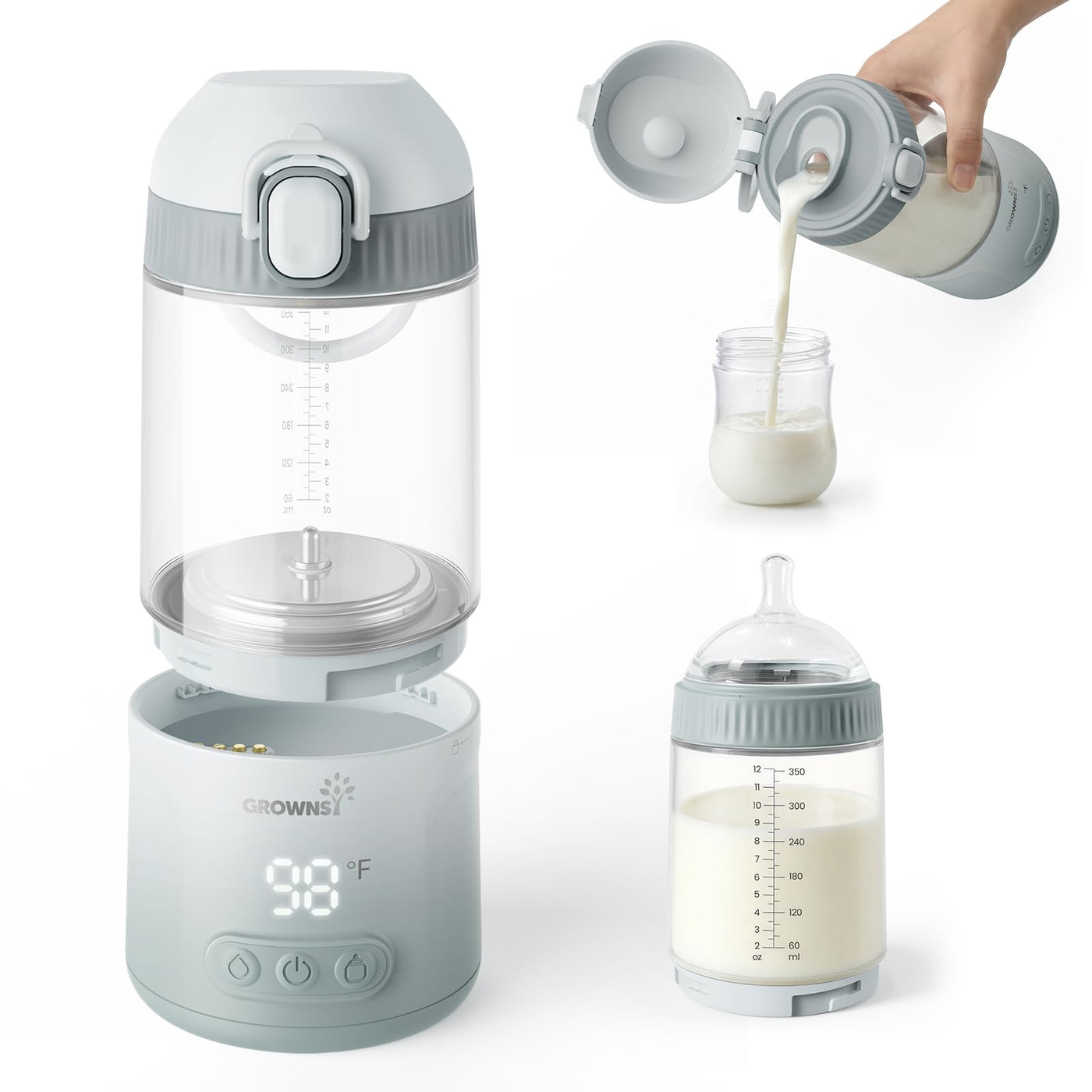 Bottles Nipples and Warmers