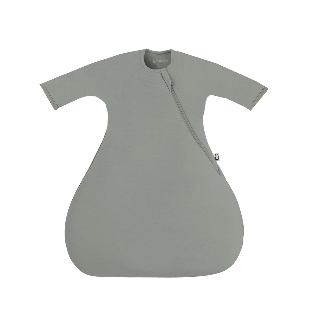 Long-Sleeve Transitional Baby Swaddle Sleep Bag with Easy Diaper Access