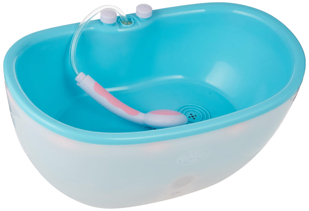 Kids Doll Bathtub with Water Shower, Sound & Color Change Features