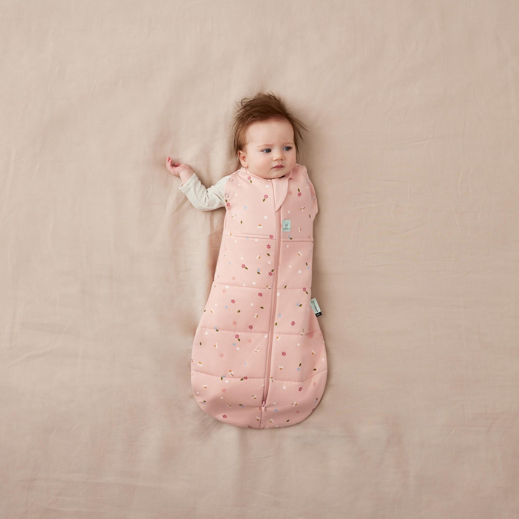 3.5 TOG Cocoon Baby Swaddle Sleep Sack for Arms-In & Arms-Out Sleeping