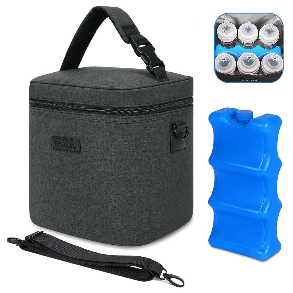 Mancro bottle tote bag