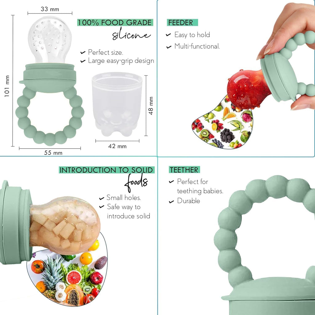 11-Piece BPA-Free Silicone Baby Feeding Set with Suction Plate & Bowl