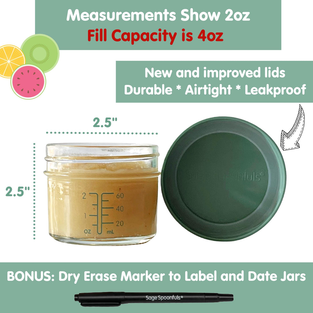 Sage Spoonfuls Baby Food Containers