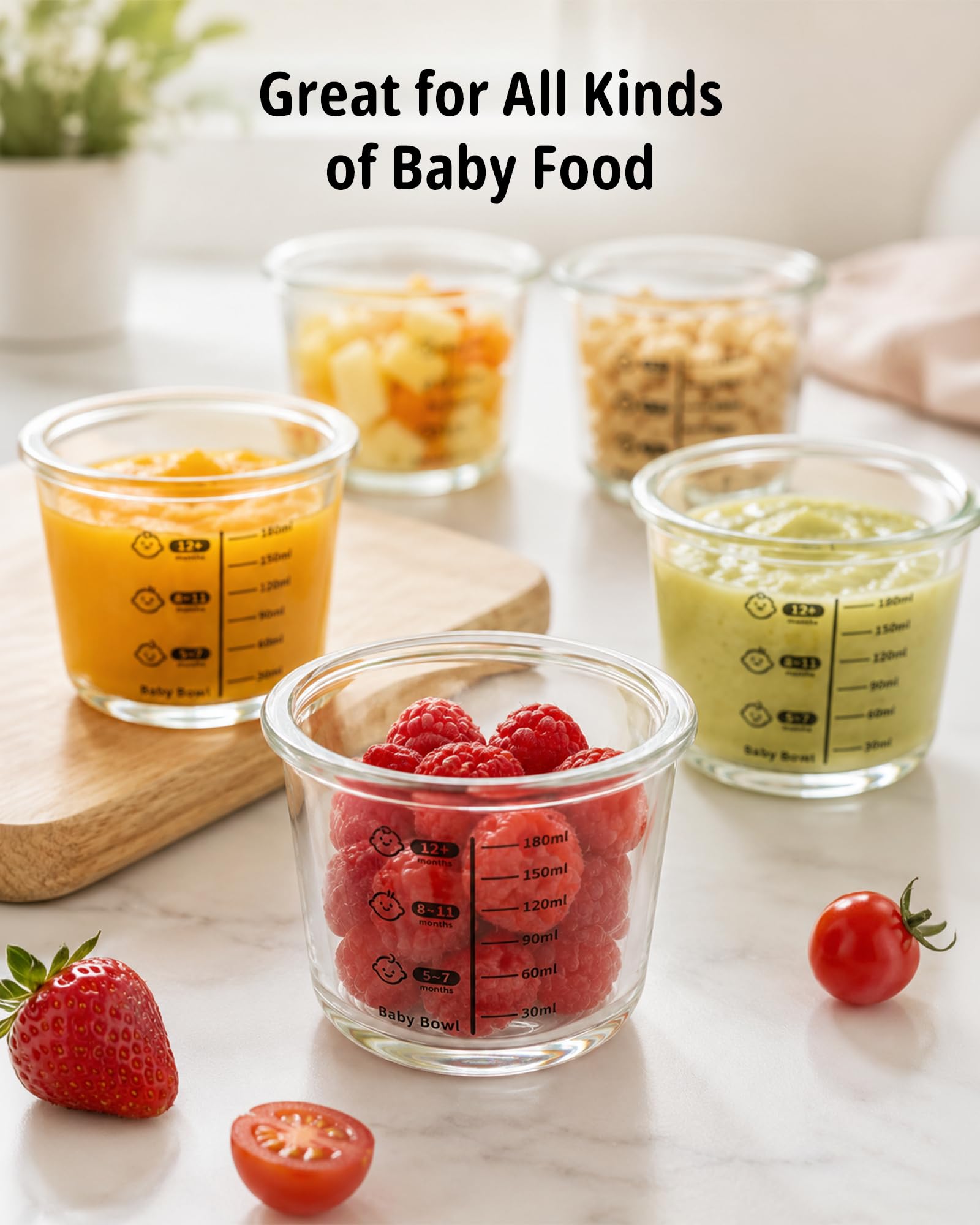 SosekiBaby Tutto Baby Food Maker(Blue) & Baby Food Storage Containers Set