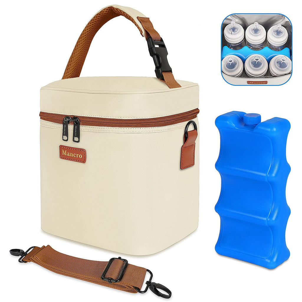 Mancro bottle tote bag