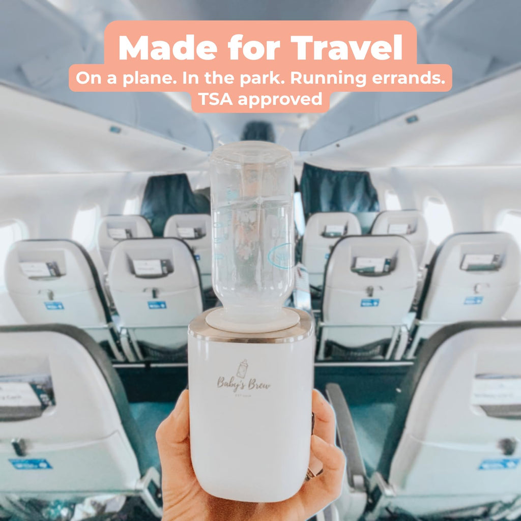 Portable Rechargeable Baby Bottle Warmer for Breast Milk & Formula