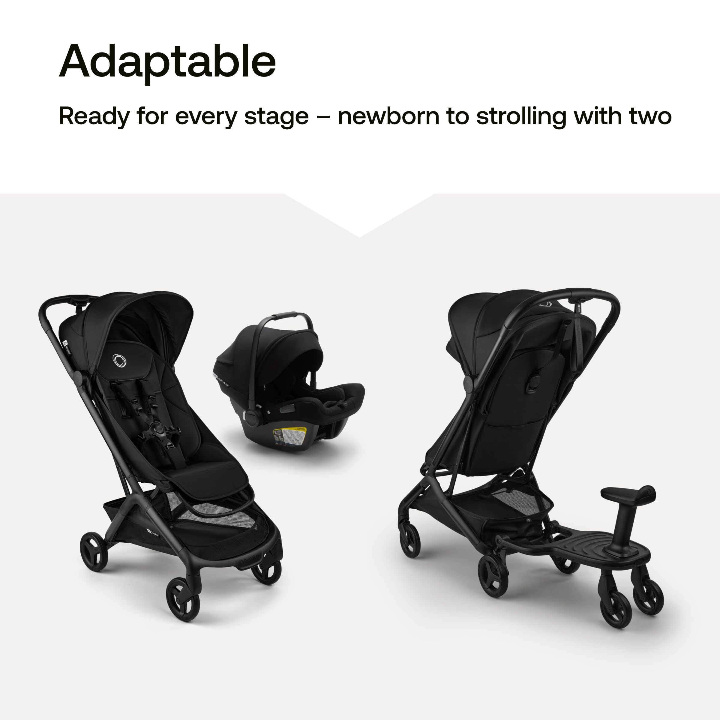 Travel Stroller & Infant Car Seat Travel System Bundle