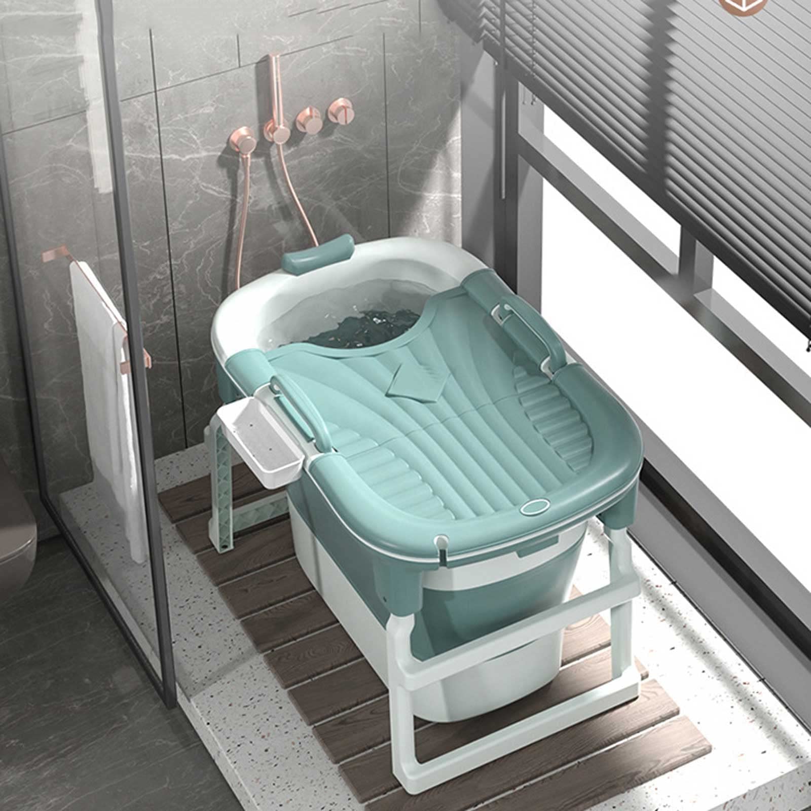Foldable Portable Baby Bath Tub with Insulated Cover