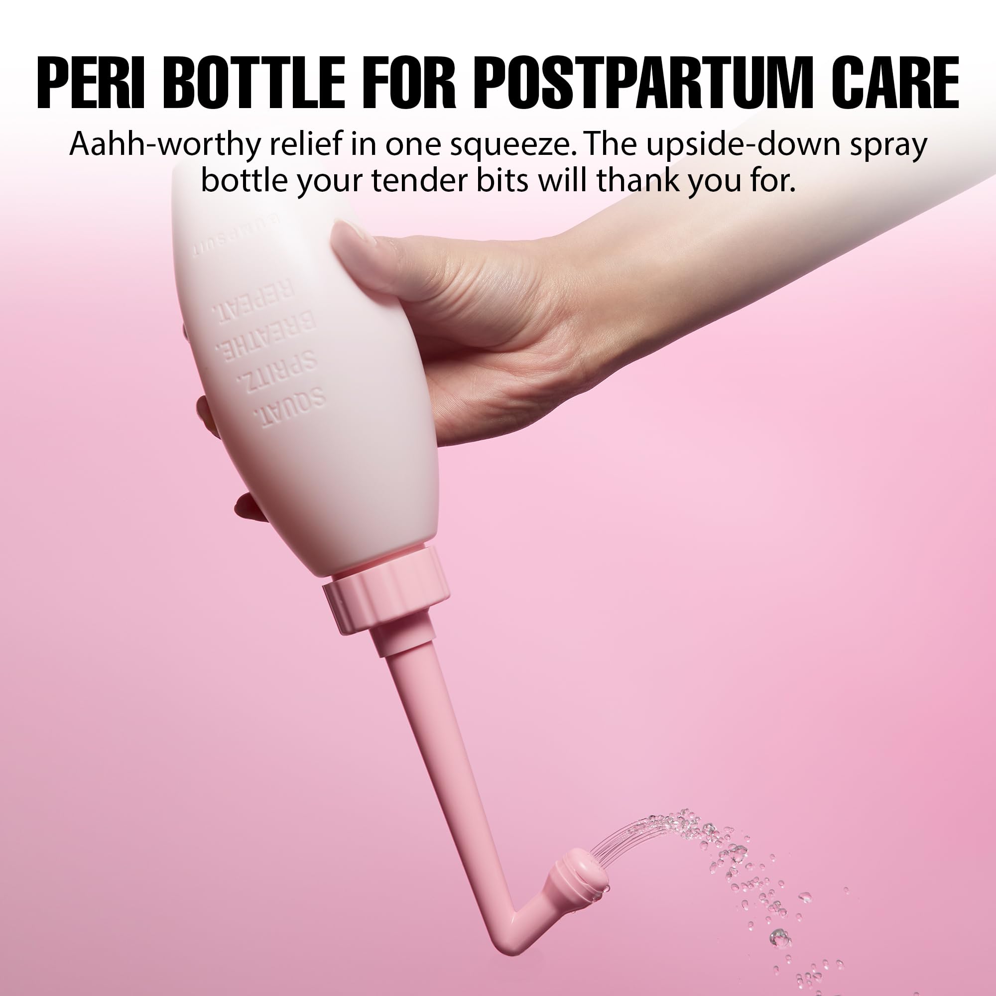 Postpartum Recovery Kit with Belly Binder, Peri Bottle & Care Essentials