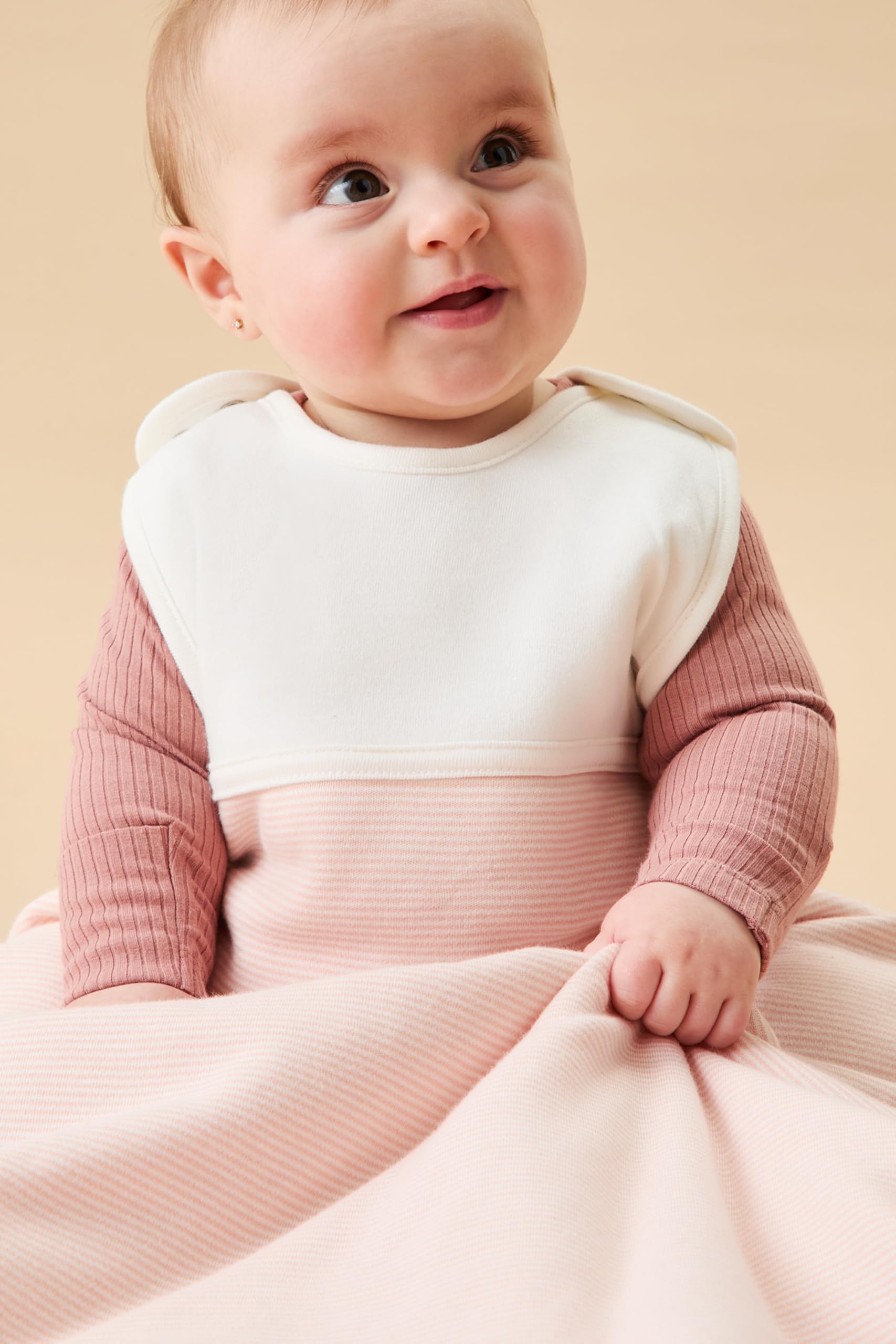Baby Sleep Sack with Two-Way Zipper & Breathable Design