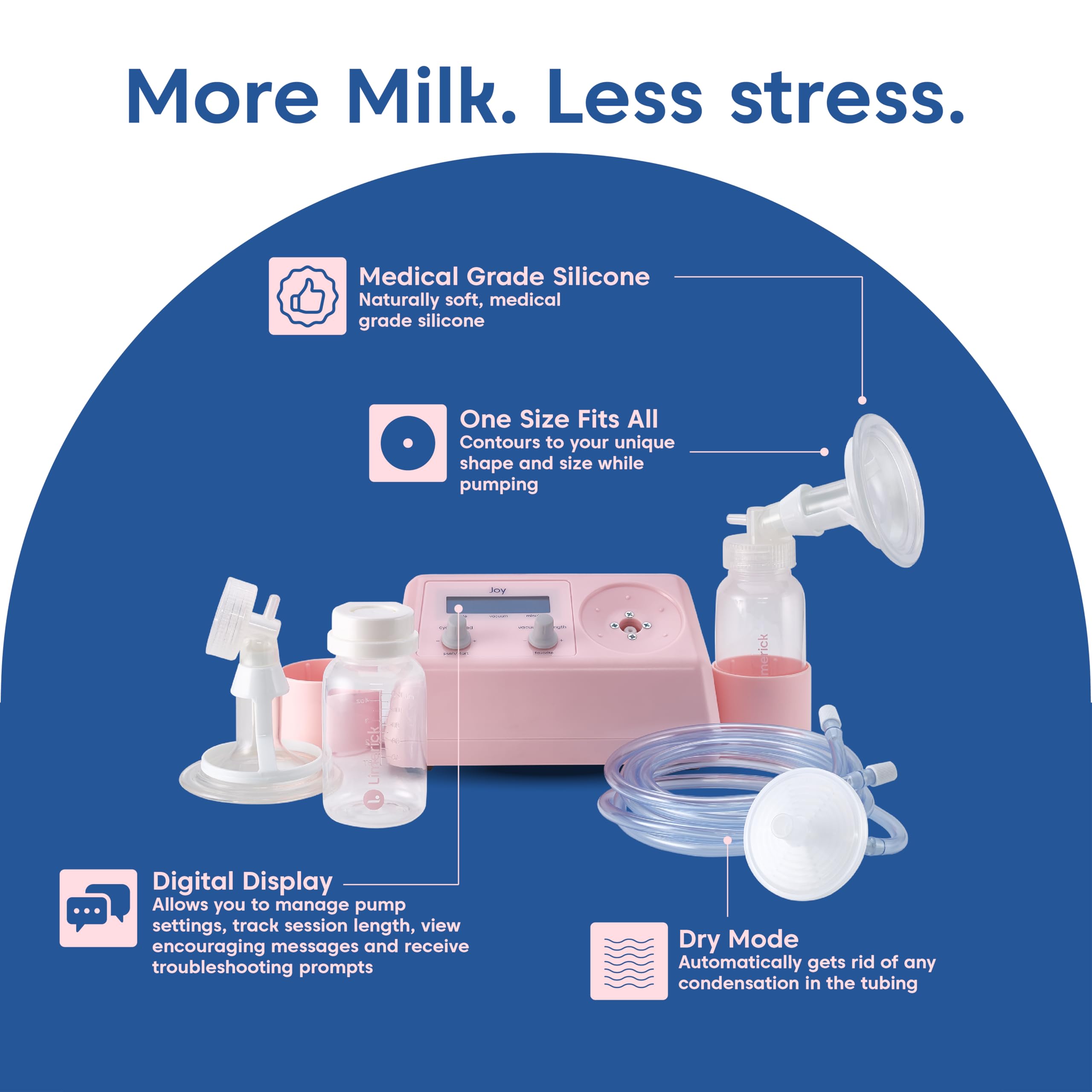 Portable Electric Breast Pump with Advanced Vacuum Technology
