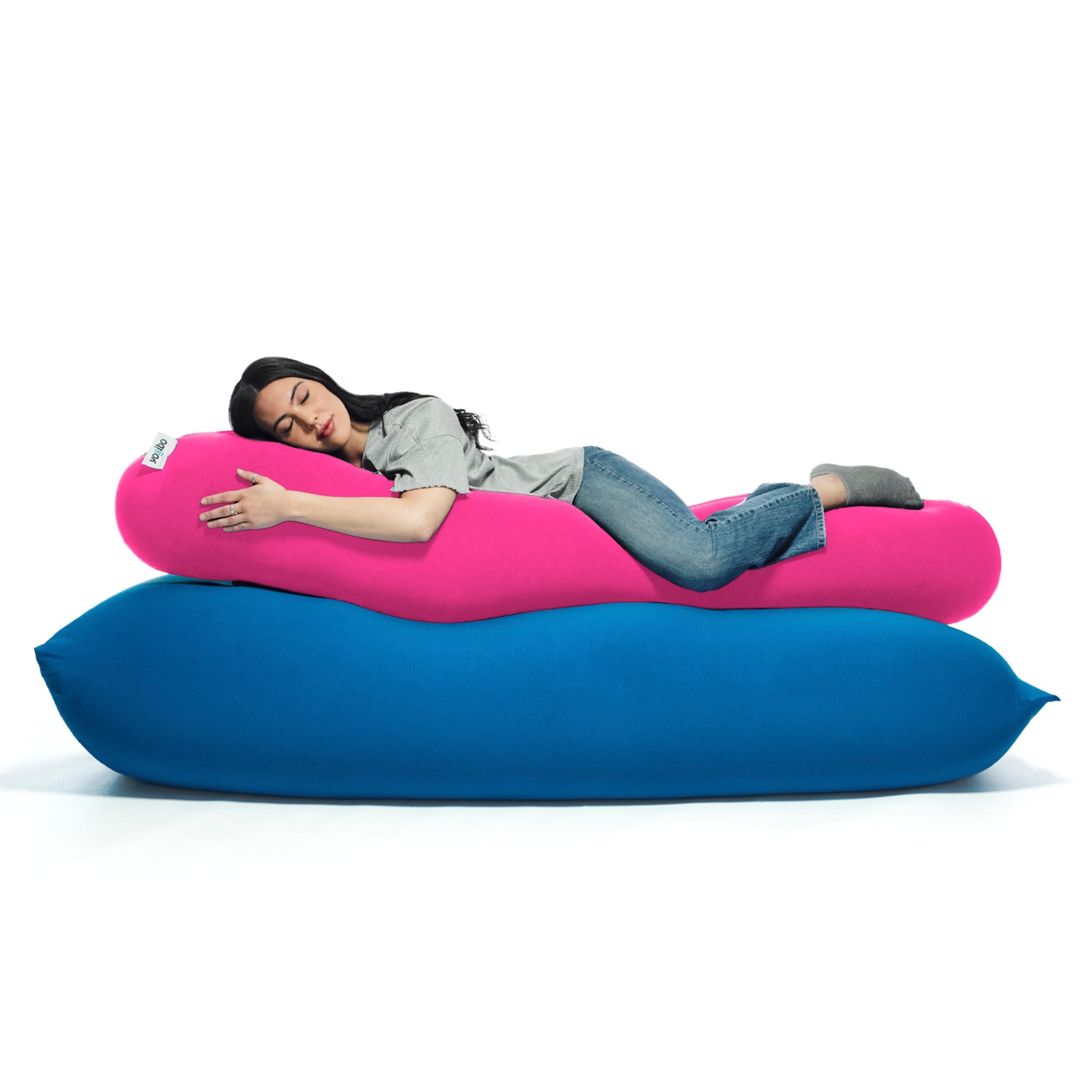 Multi-Purpose Microbead Body Pillow for Sitting, Sleeping & Pregnancy Support
