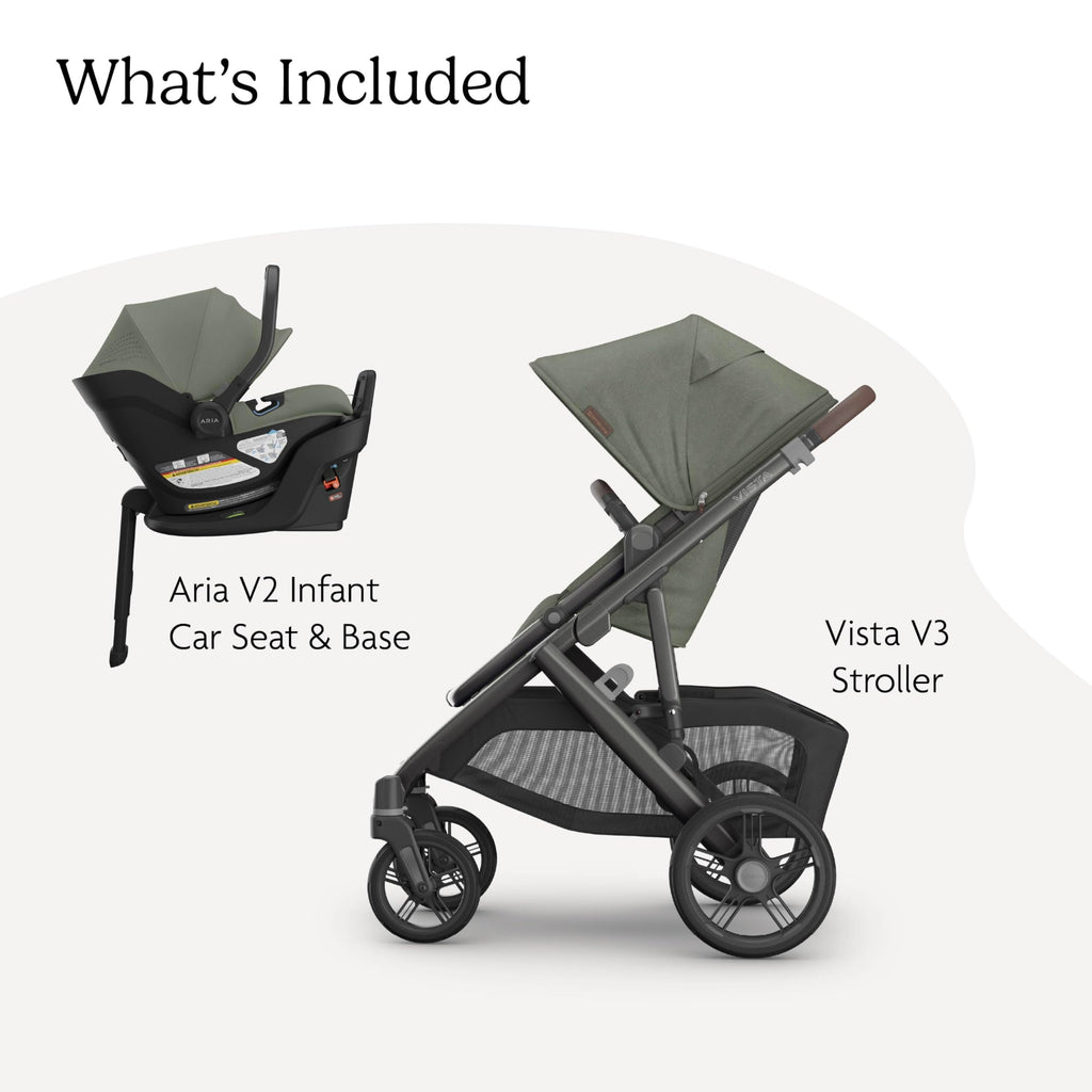 Modular Baby Stroller & Infant Car Seat Travel System Bundle