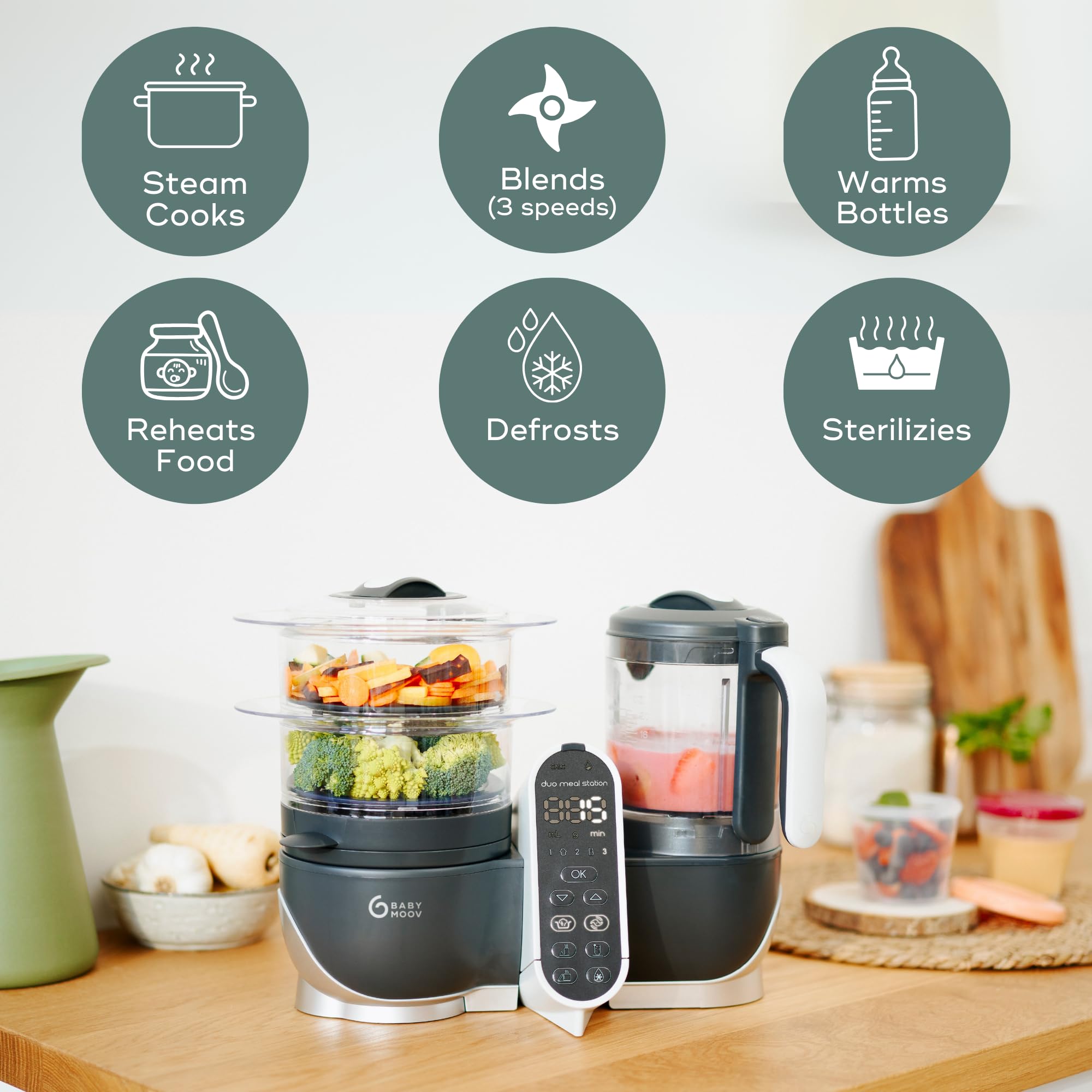 Babymoov Duo Meal Station