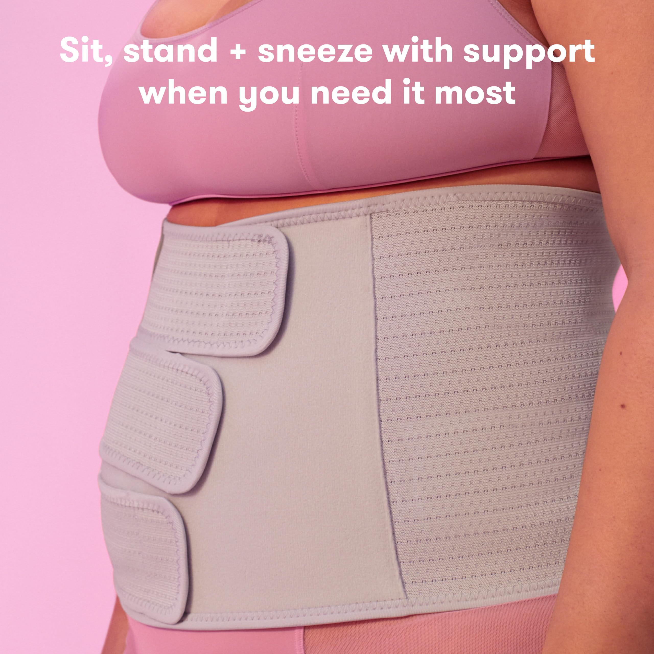 Postpartum C-Section Recovery Kit + Abdominal Support Binder