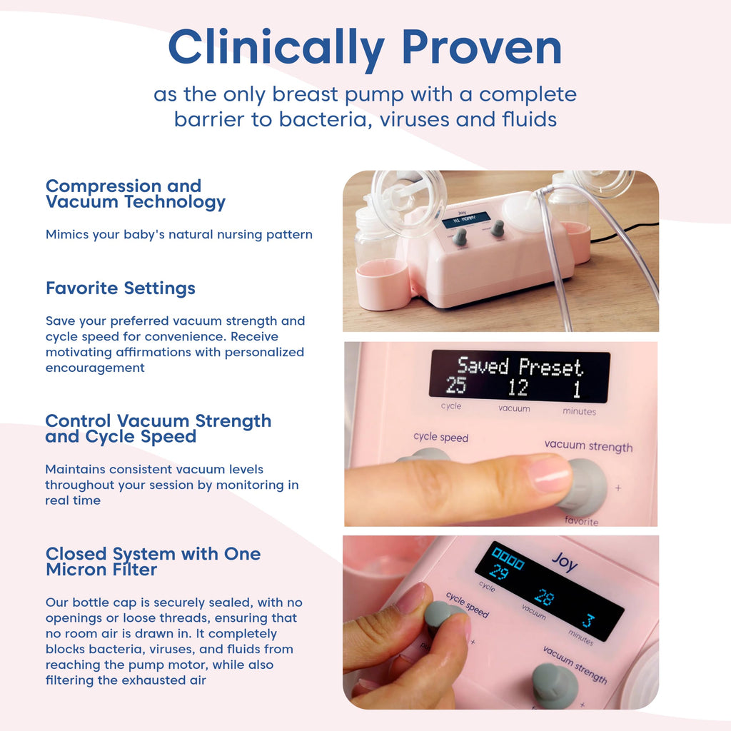Portable Electric Breast Pump with Advanced Vacuum Technology