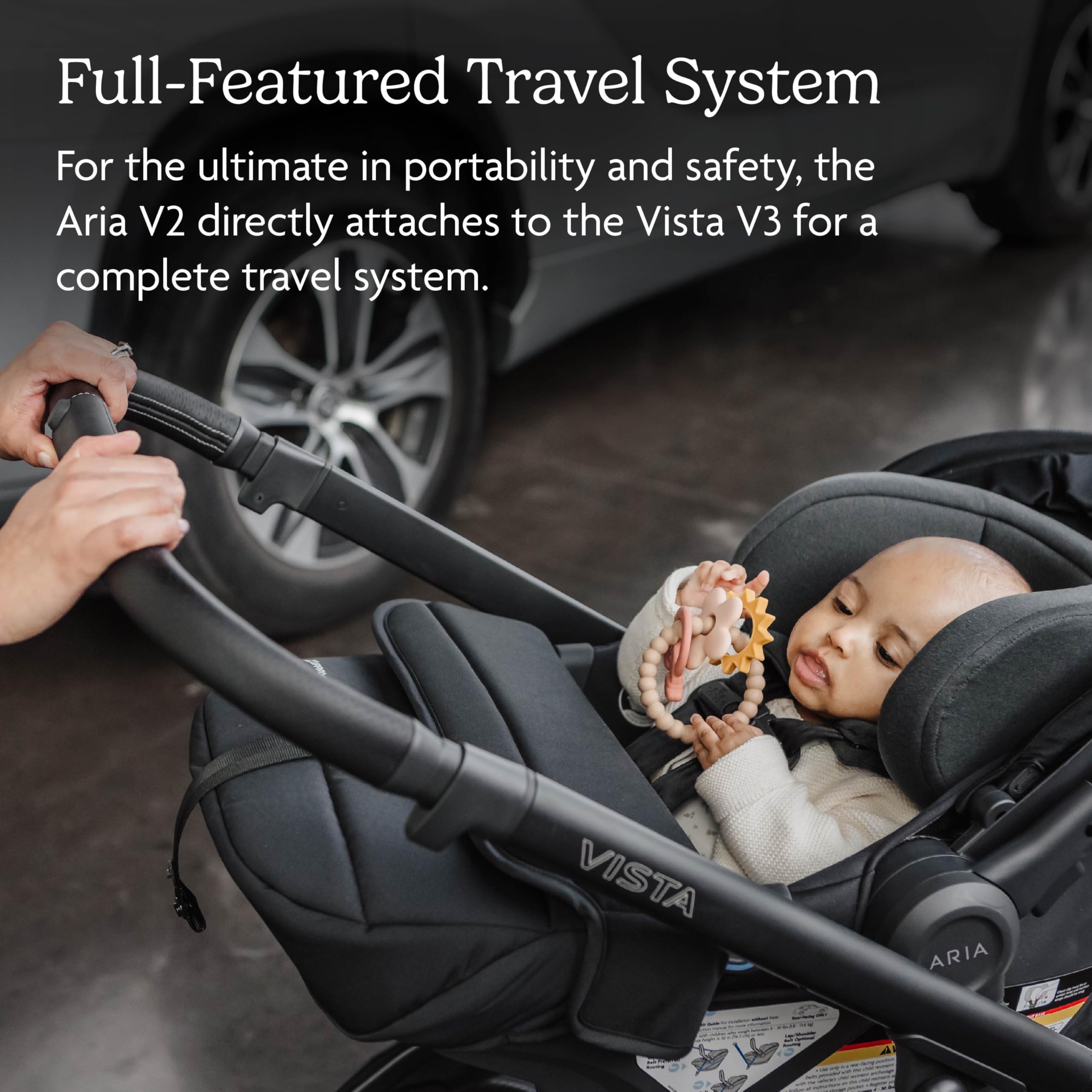 Modular Baby Stroller & Infant Car Seat Travel System Bundle