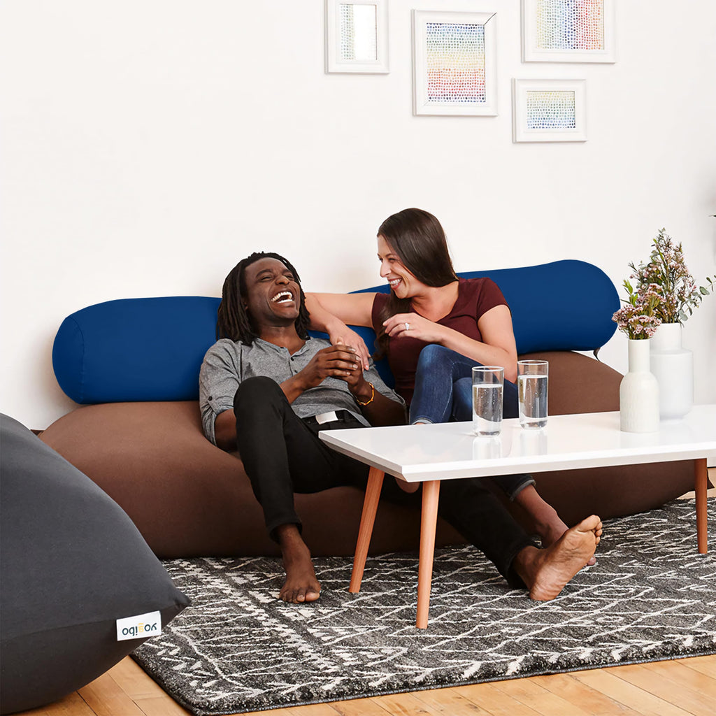 Multi-Purpose Microbead Body Pillow for Sitting, Sleeping & Pregnancy Support