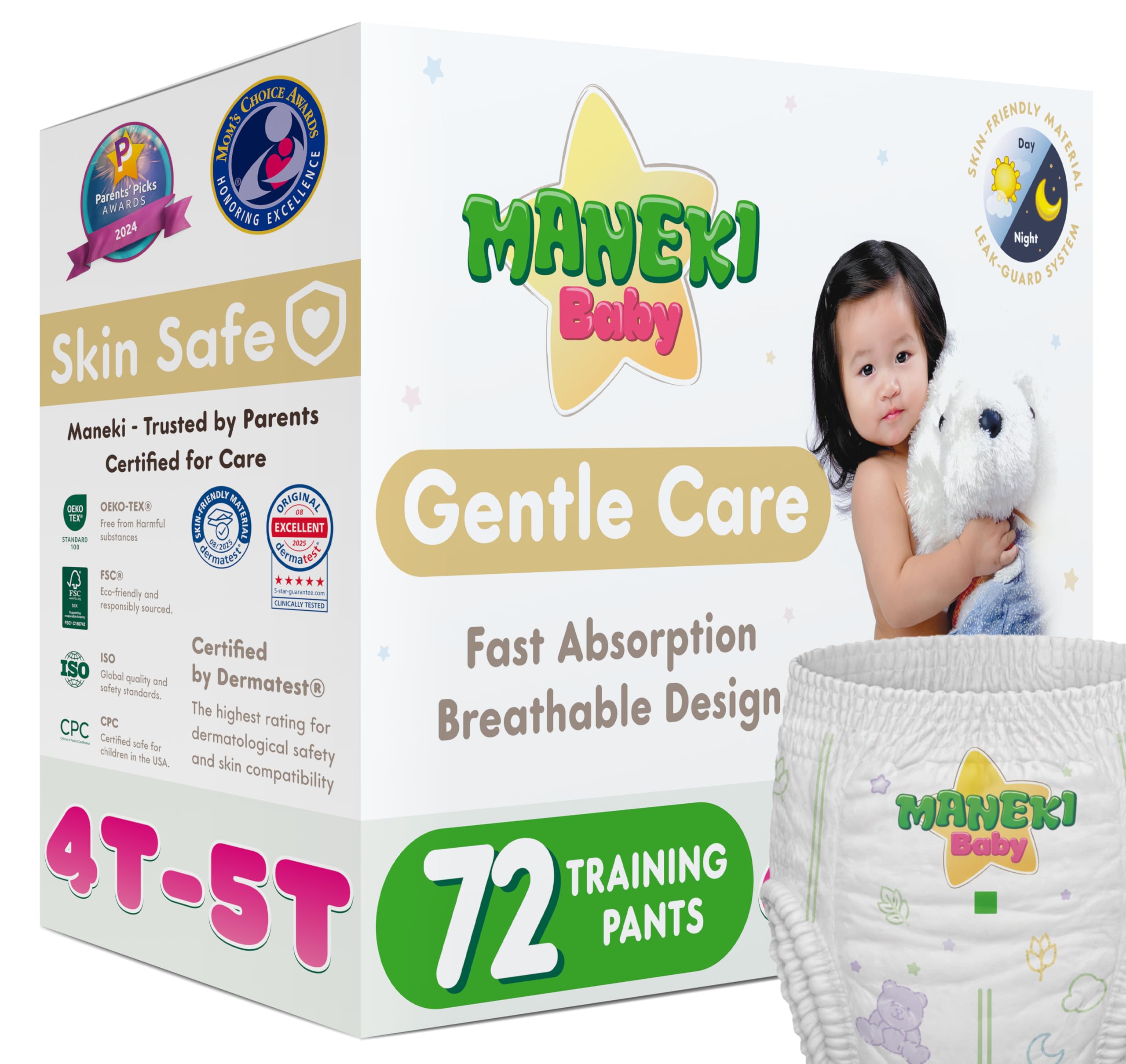 MANEKI Baby Diaper Pants