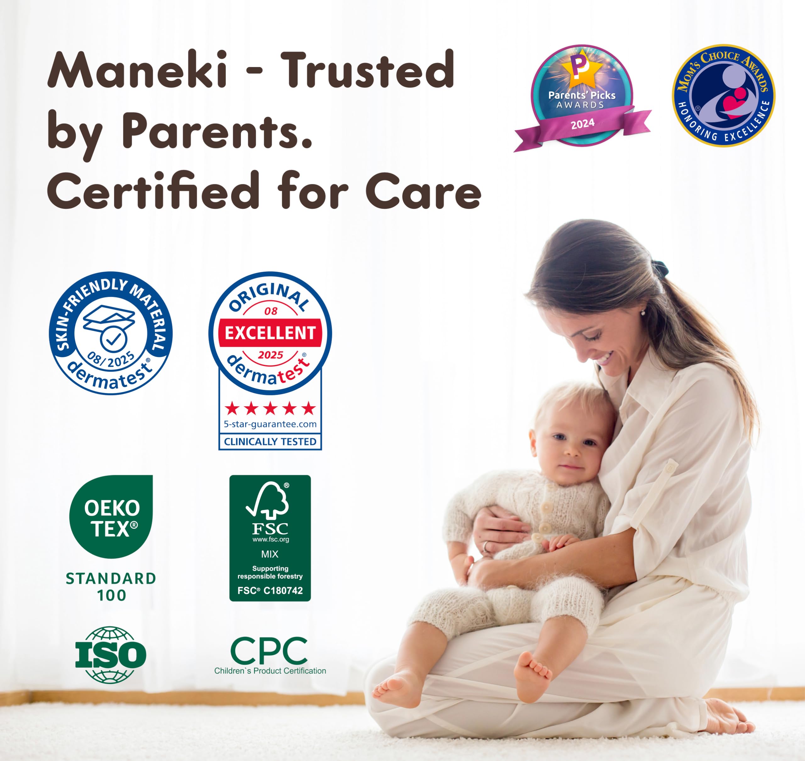 MANEKI Baby Diaper Pants